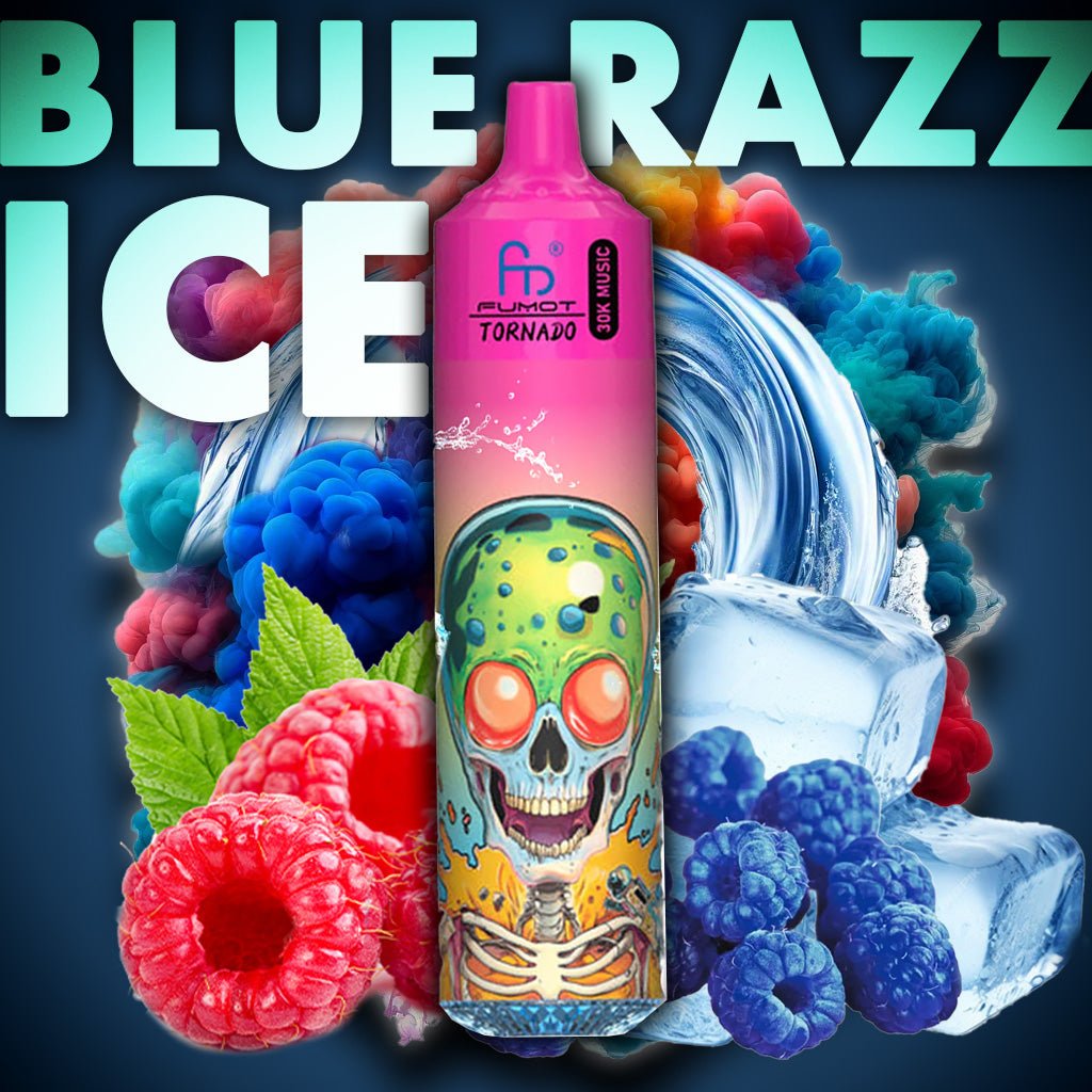 RandM Tornado 30000 - Blue Razz Ice | Einweg-Vape mit 30.000 Zügen, süßer blauer Himbeere & eisiger Frische