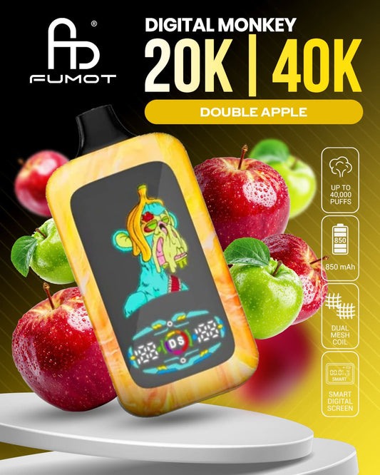 Fumot Digital Monkey 20K/40K - Double Apple