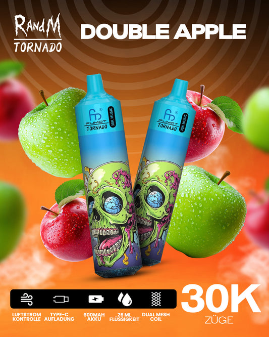 Tornado Vape 30000 - Double Apple