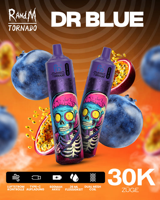 Tornado Vape 30000 - Dr. Blue