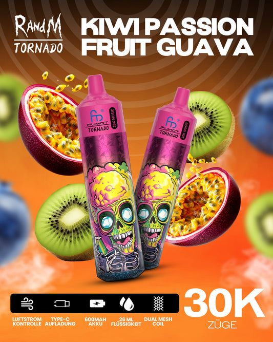 Tornado Vape 30000 - Kiwi Passionfruit Guava