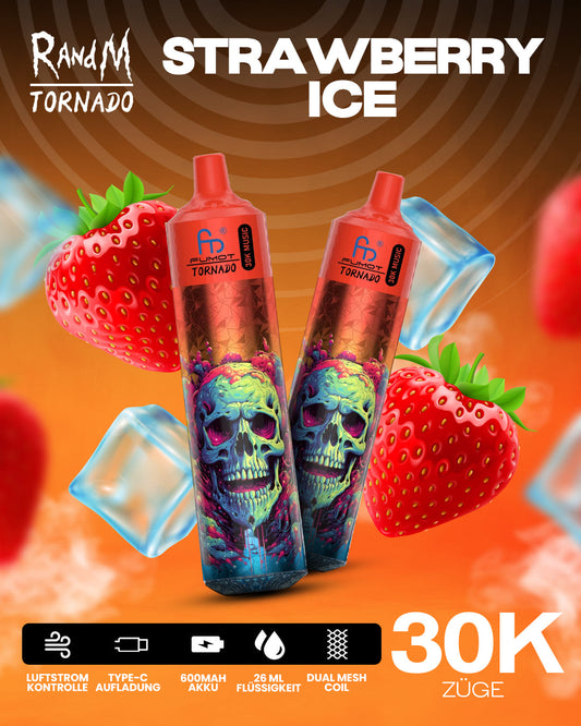 Tornado Vape 30000 - Strawberry Ice