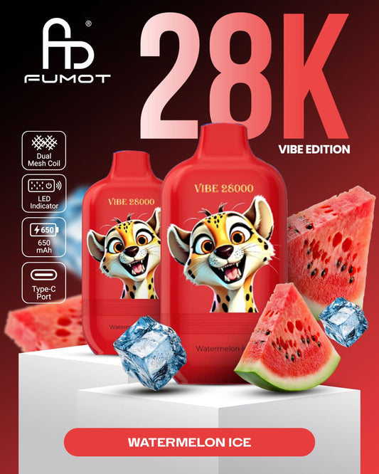 Fumot Vibe 28000 - Watermelon Ice