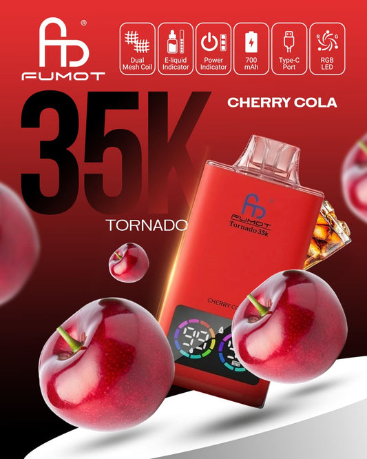 Fumot Tornado 35K - Cherry Cola