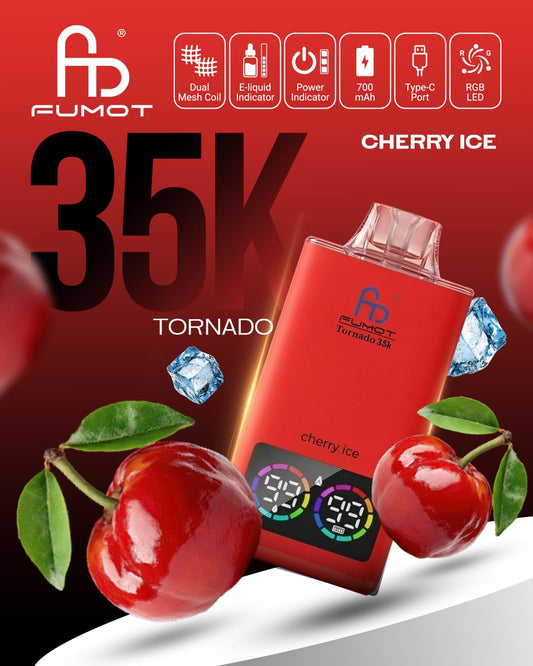 Fumot Tornado 35K - Cherry Ice