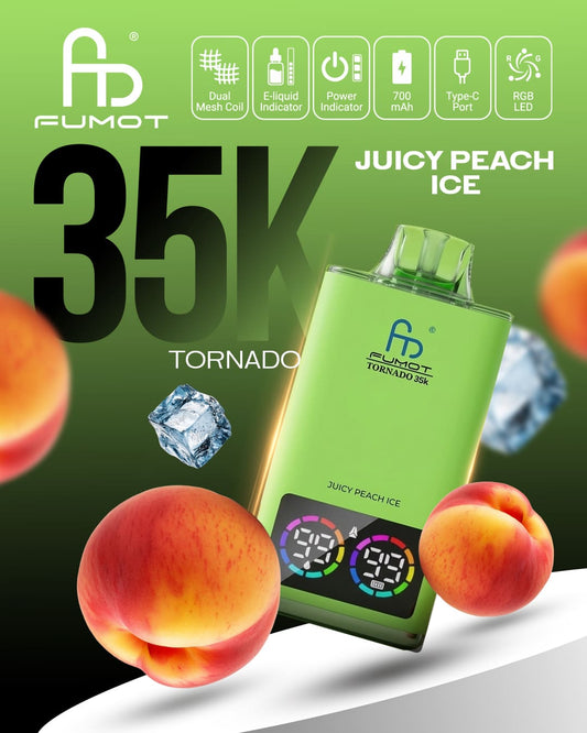 Fumot Tornado 35K - Juicy Peach Ice