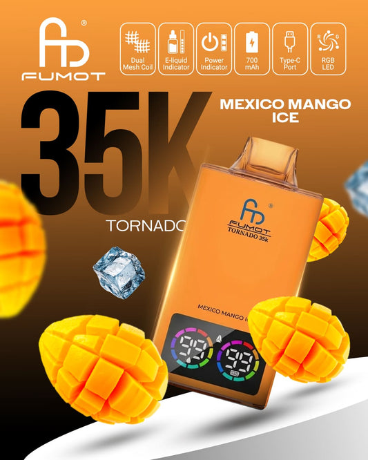 Fumot Tornado 35K - Mexico Mango Ice