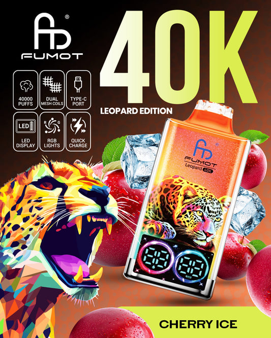 Fumot Leopard 40K - Cherry Ice