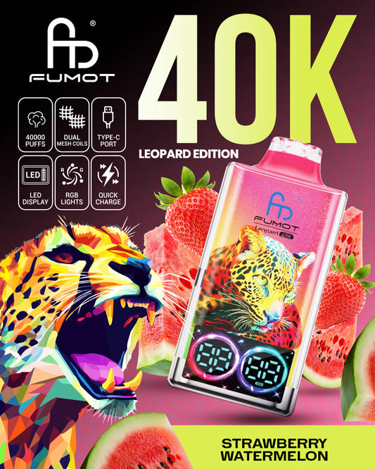 Fumot Leopard 40K - Strawberry Watermelon