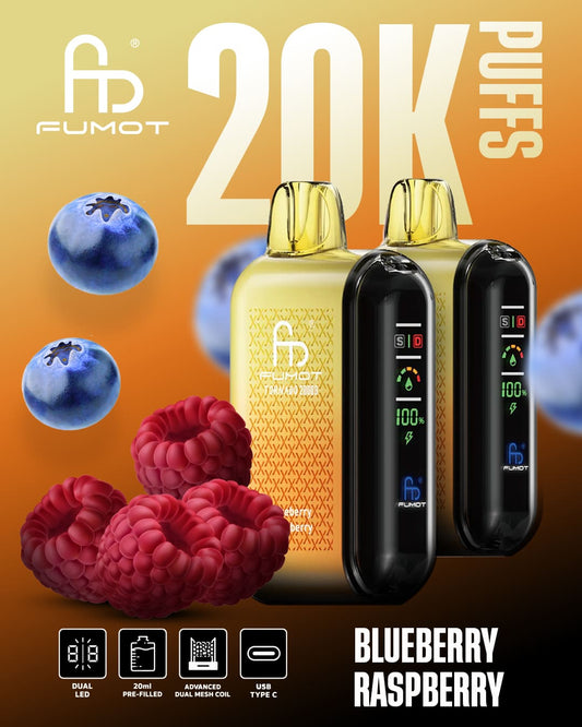 Tornado Vape 20000 - Blueberry Raspberry