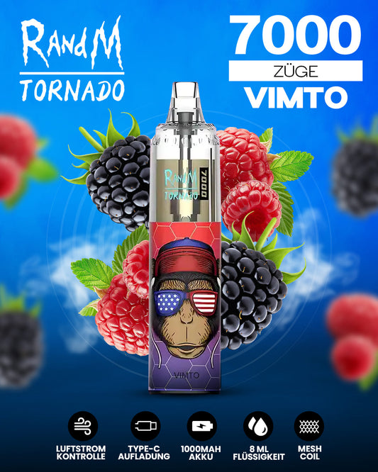 Tornado Vape 7000 - Vimto