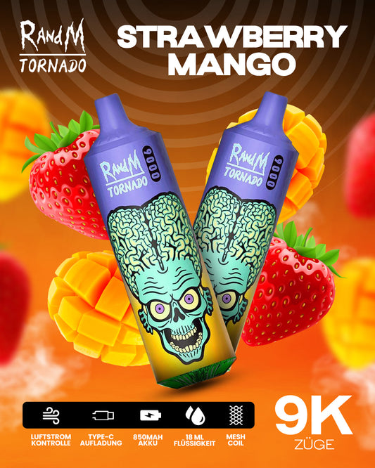 Tornado Vape 9000 - Strawberry Mango
