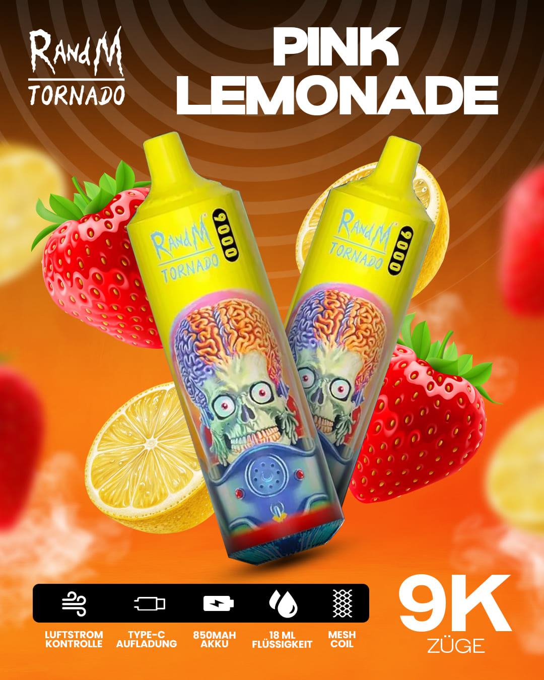 Tornado Vape 9000 - Pink Lemonade